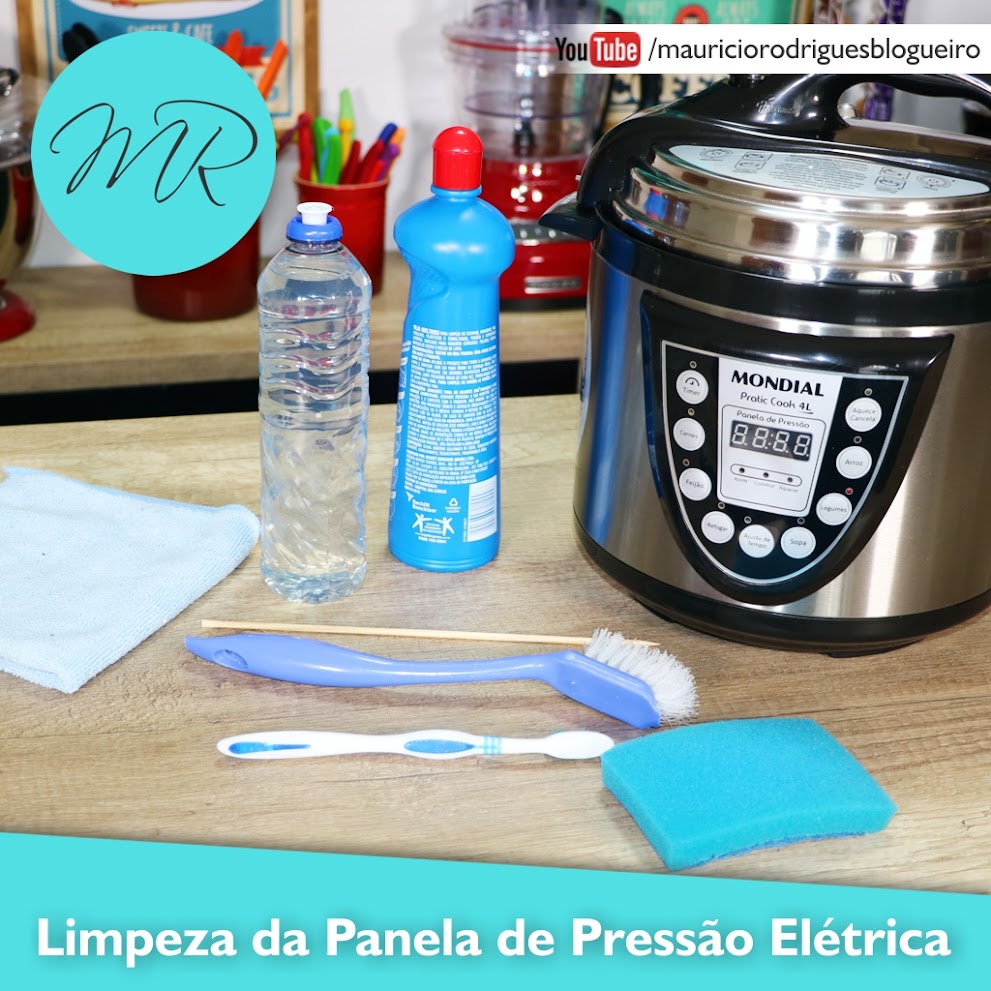 VÍDEO - Limpeza: Como Limpar a Panela de Pressão Elétrica