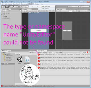 Unity3D error CS0246 - howto fix tutorial