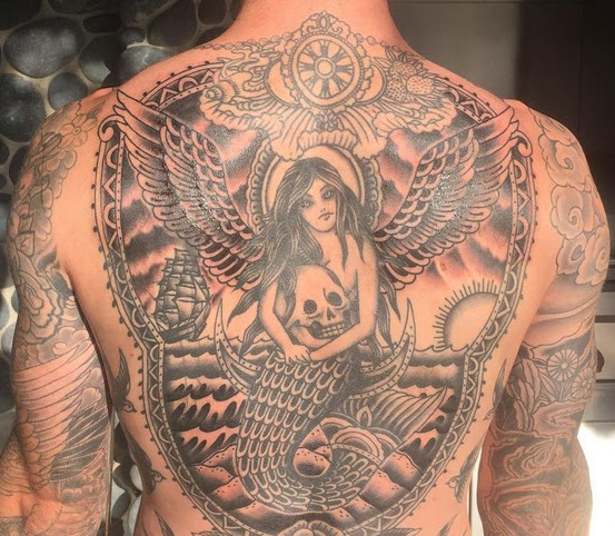 Adam Levine new back tattoo | El Blog del Edén: Guapos y Famosos