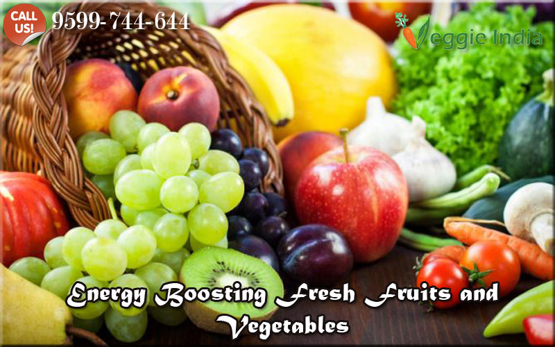 Energy Boosting Fresh Fruits and Vegetables