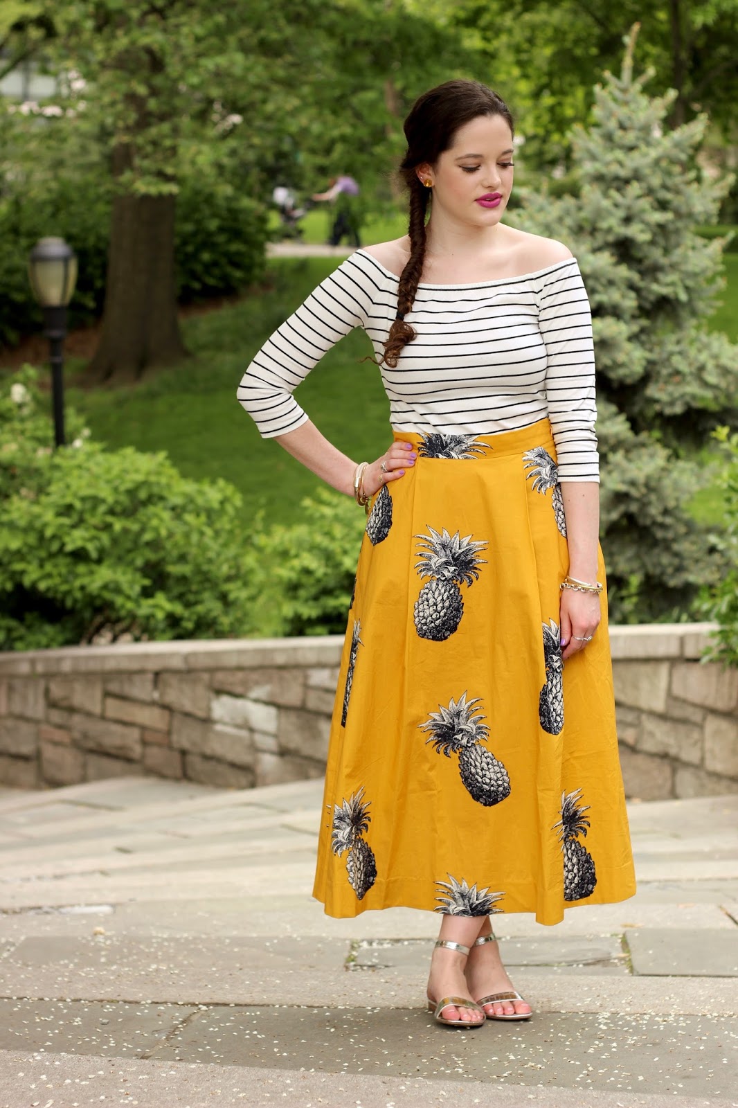 fashion blogger pineapple