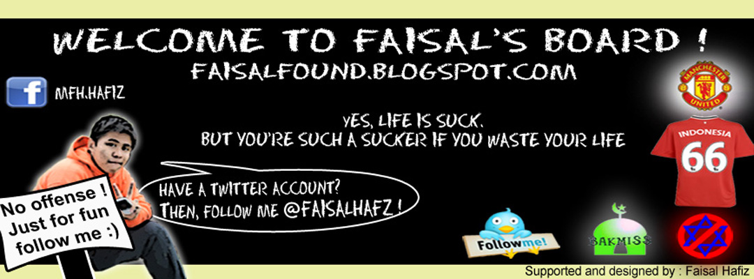 Faisal found....?