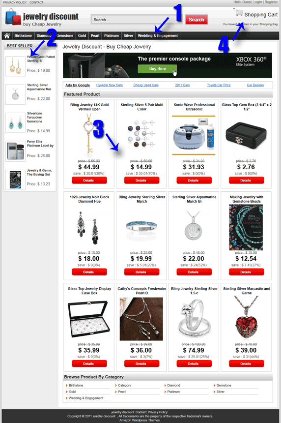 Amazon Wordpress Theme Amazon Wordpress Theme