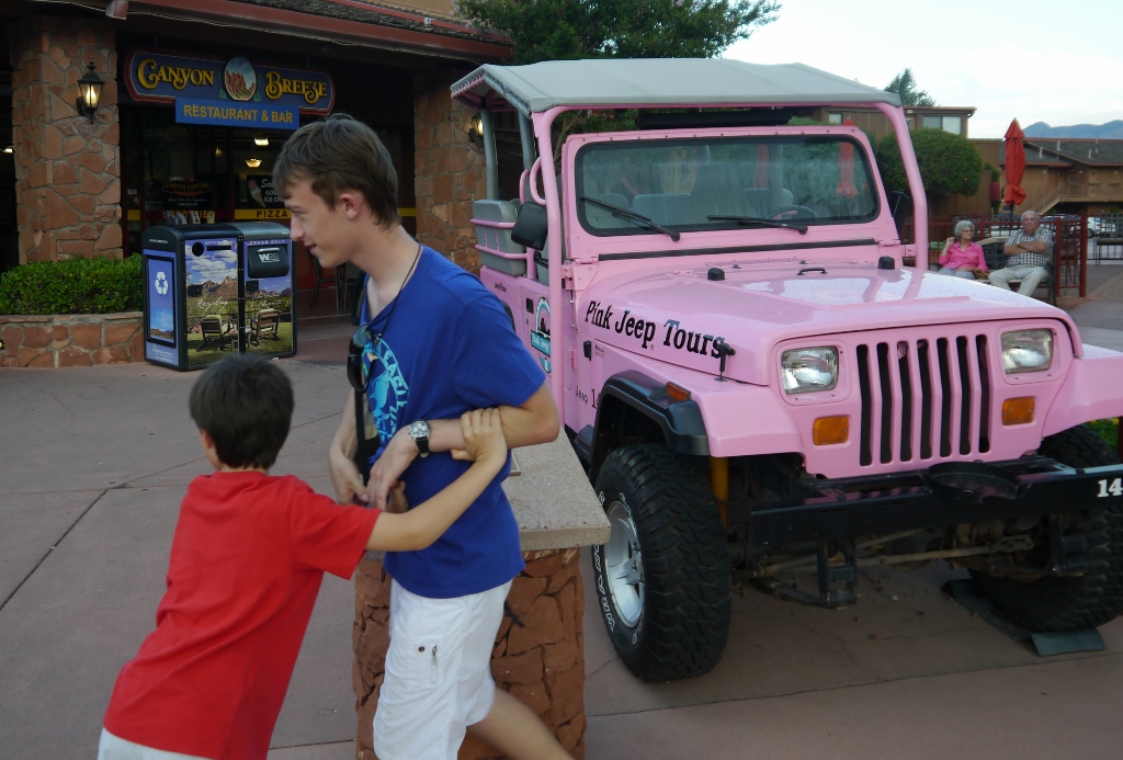 Sedona Arizona Pink Jeep