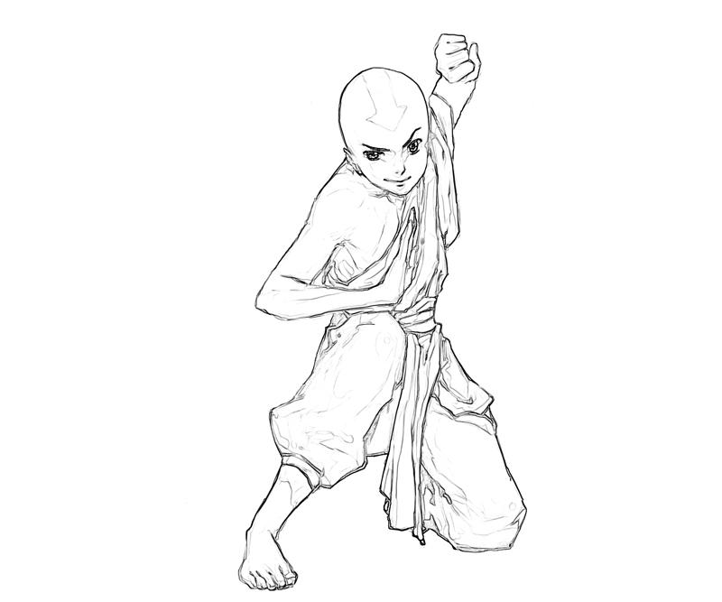 aang coloring pages - photo #39