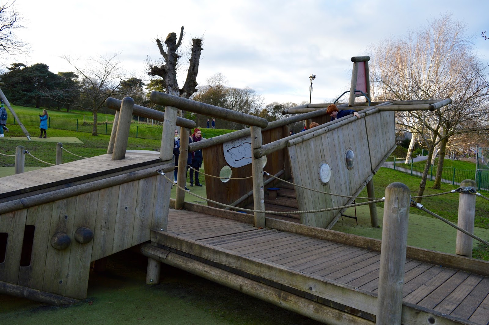 What to do in Valley Gardens, Harrogate | Play area, Pitch & Putt, events & more - wooden plane