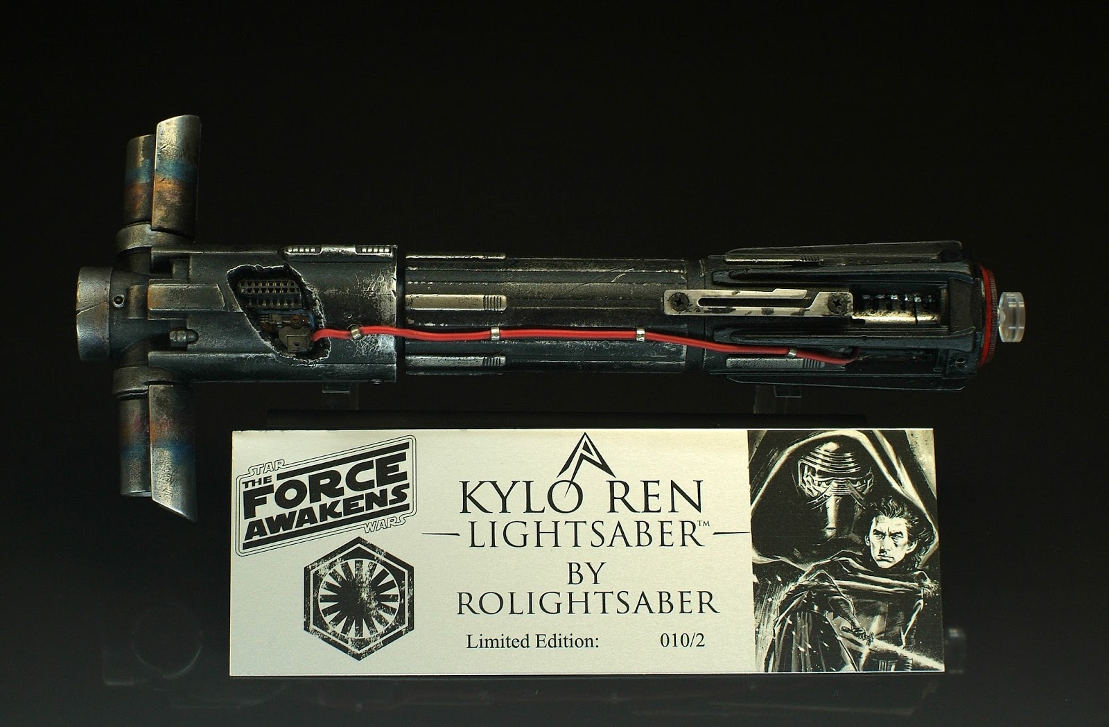 ROLIGHTSABERS The Jedi Killer Kylo Ren Lightsaber