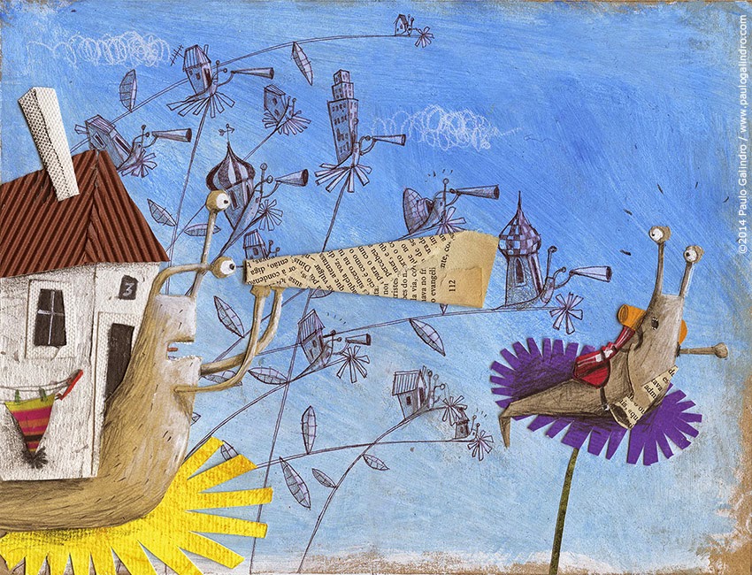 História de um caracol que descobriu a importância da ...