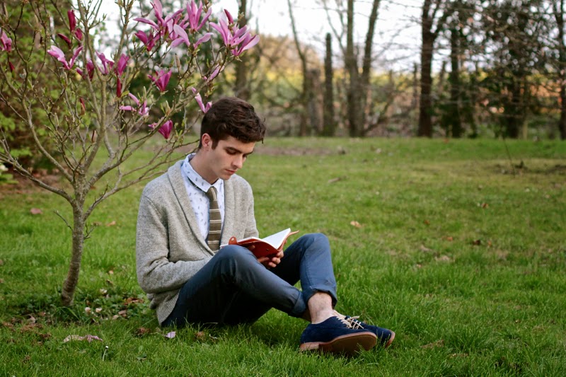 American Vintage Cardigan - Slected Chemise shirt - Asos Skinny Chino - Guidomaggi Shoes - Hermès agenda - blog mode homme mensfashion