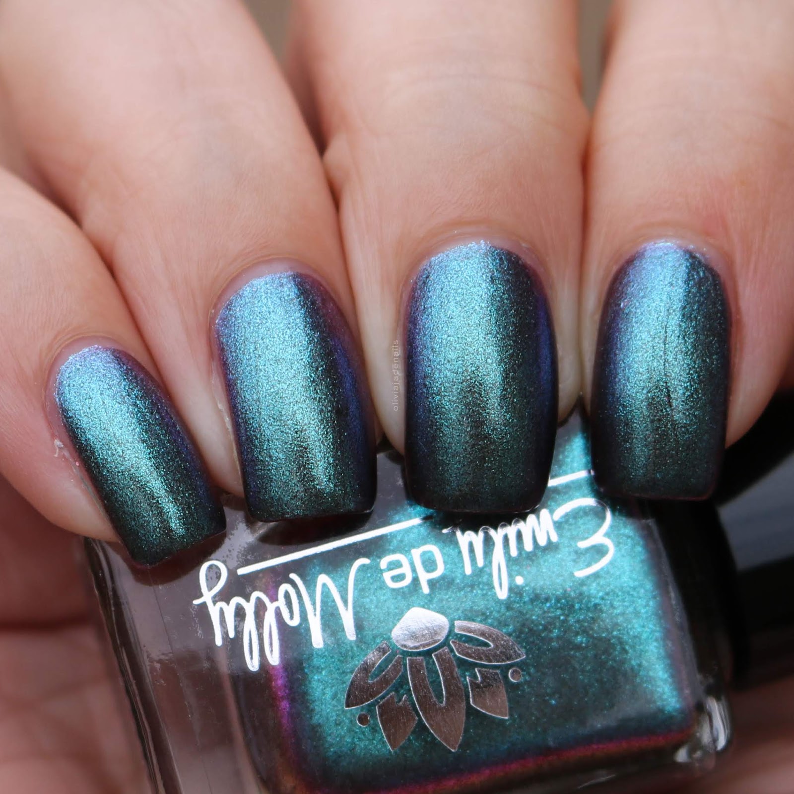 Emily de Molly Opposite Order swatched by Olivia Jade Nails