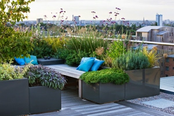 A roof terrace design &#8211; new fantastic ideas!