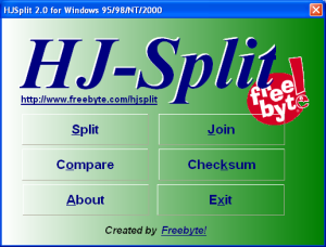 HJSplit - Join dan Split File