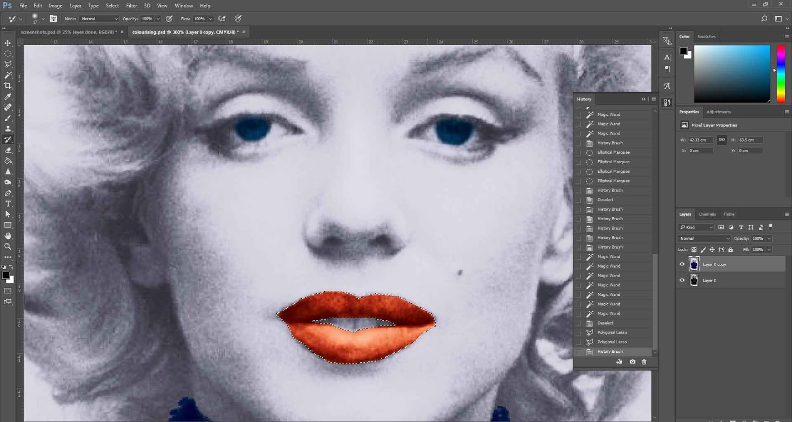 How To Colourise A Black & White Photo OnlineDesignTeacher