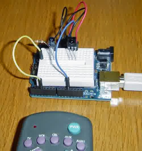 Arduino IR Remote Receiver and Transmitter (Code&Circuit) ARDUINO