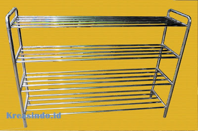 Harga Jasa Pembuatan Rak Sepatu Stainless Terbaru Murah