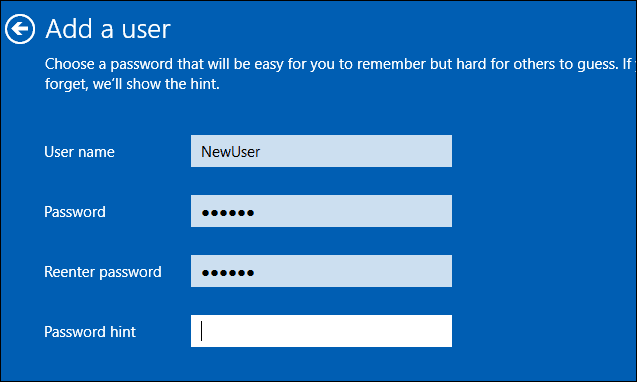 How to change administrator account