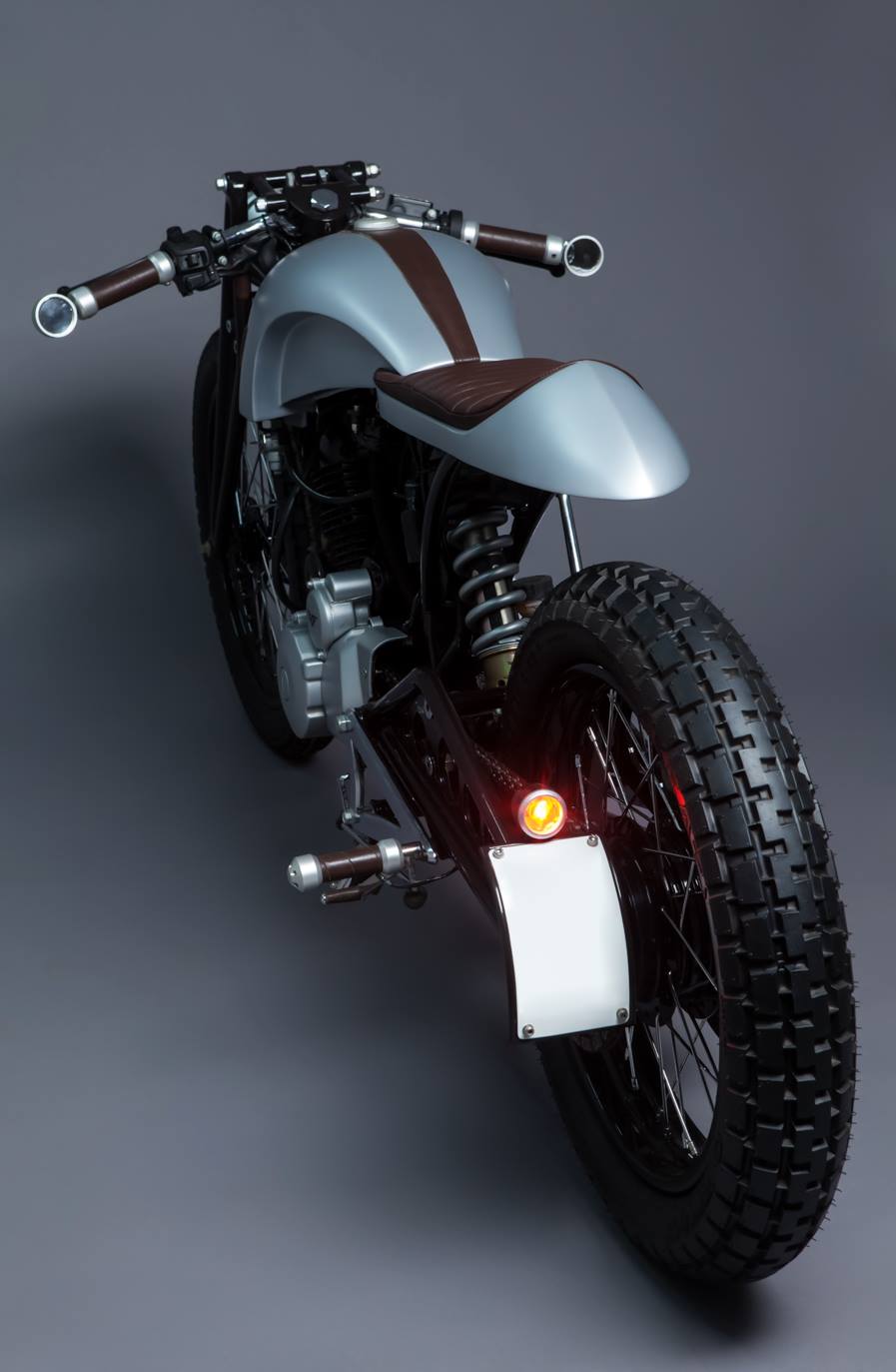 Sliver The Karizma Cafe Racer by Mean Green Customs RocketGarage