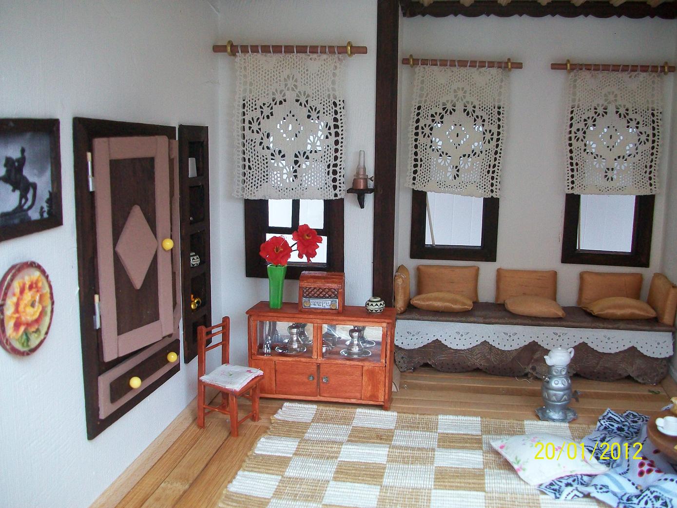 ! ♥ Küçük Şeyler Minyatür, Hobi ♥ ! Yöresel Minyatür ev