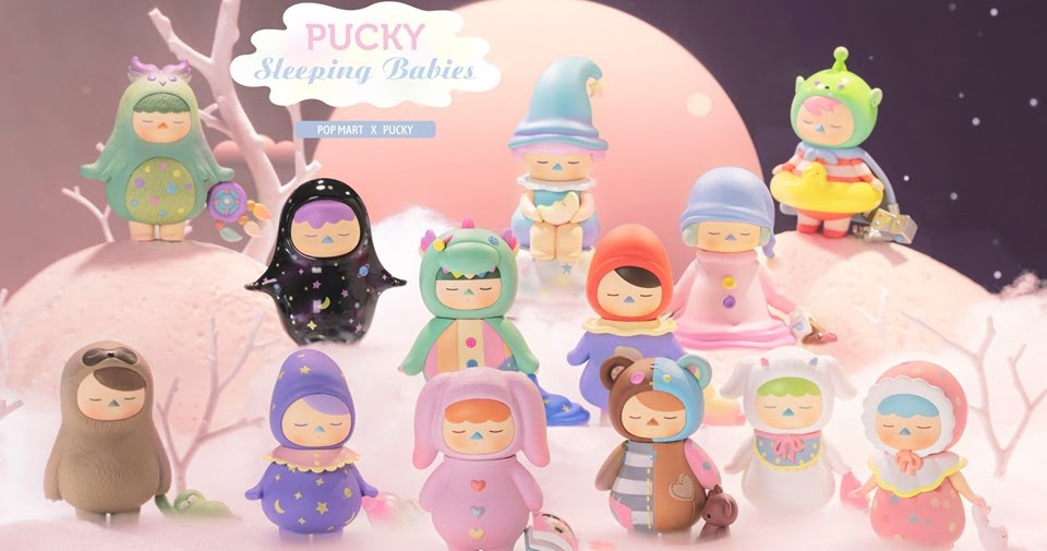 POP MART Pucky Wonderland Baby Mini Figure Designer Art Toy Lift Sub BTS Limited 