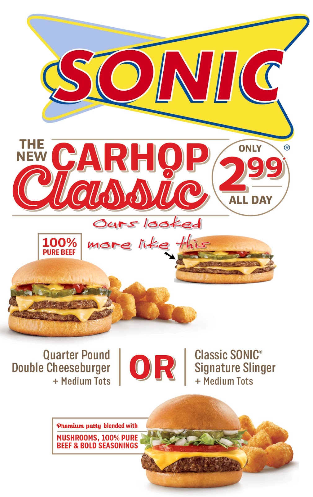 Earl Cooks Etc. Earl Eats Sonic Carhop Classic with Grandboy 1 A Review