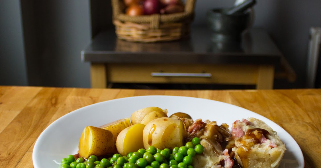 Bacon and Onion Roly Poly Pudding A Glug of Oil