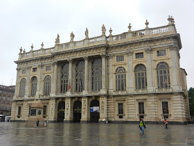 The Palazzo Madama in Turin's Piazza Castello