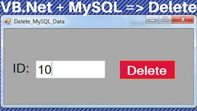 VB.Ne Andt MySQL Delete