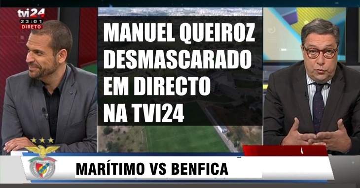 Manuel Queiroz apanhado a mentir é arrasado em directo