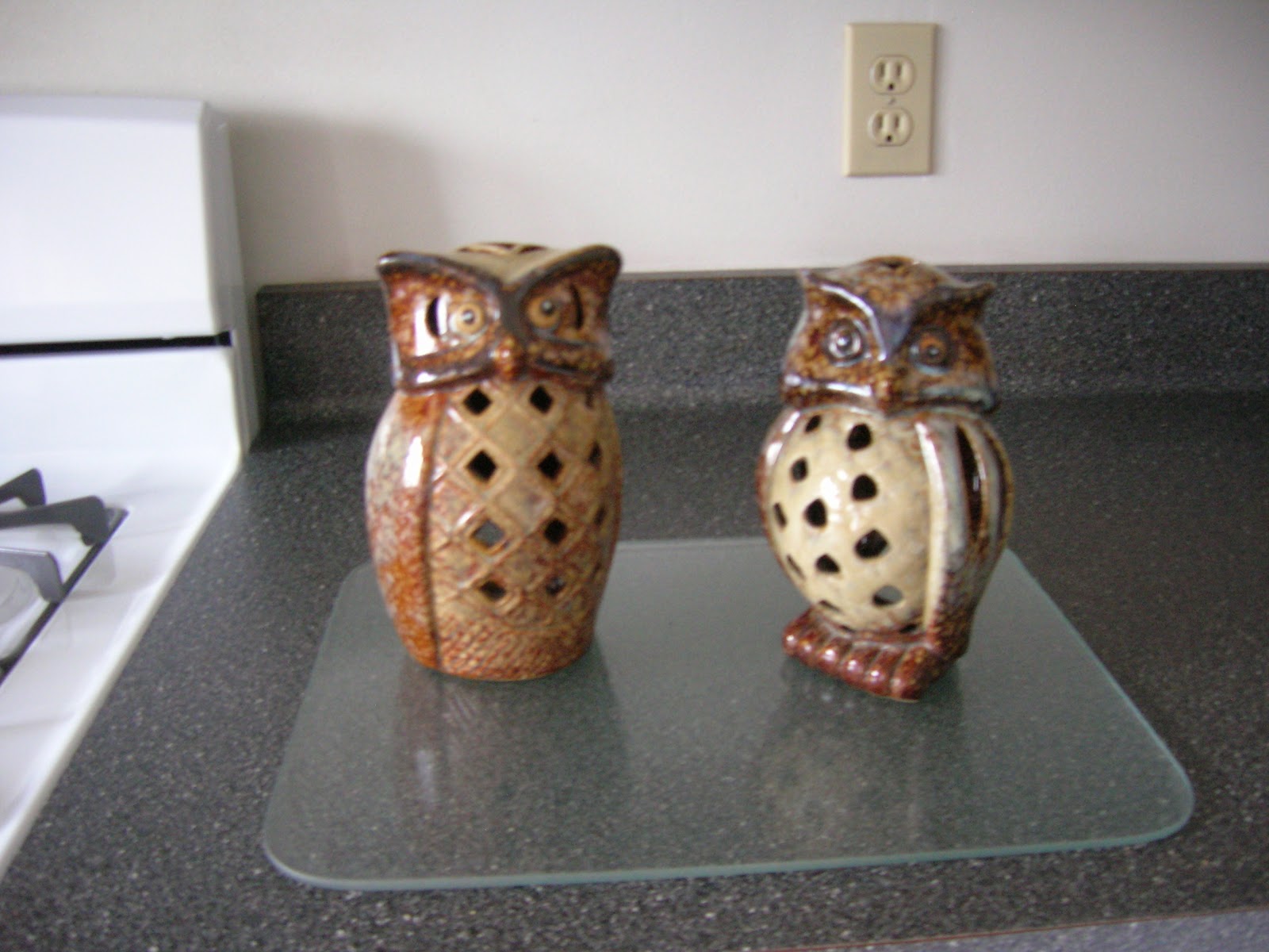 Maison Newton Spray Painting Owls!