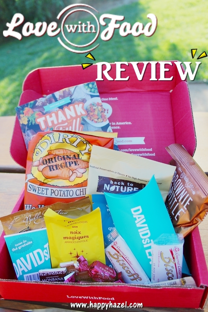 Love With Food Subscription Box Review