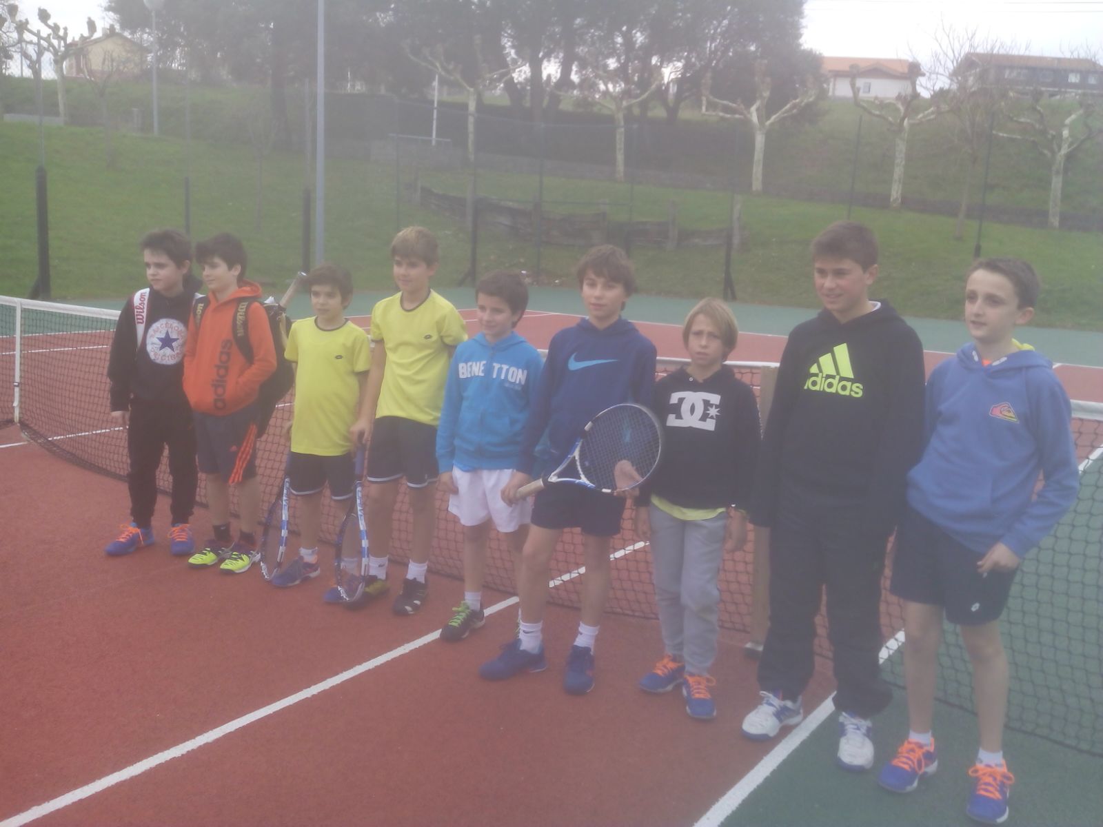 Barrikako abaroa tenis kirol taldea GRAN COMIENZO DEL BARRIKA TENIS