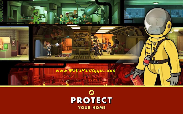 Fallout Shelter Apk Mod (Caps,Food,Water,Energy) Data for android MafiaPaidApps