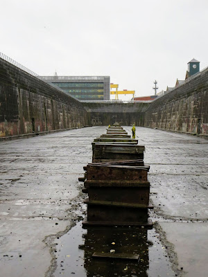 Why visit Belfast from Dublin: Titanic Dock and Pump-House