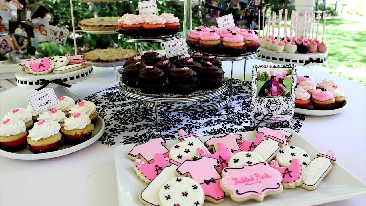 Pink Desserts For Baby Shower Pink Choices