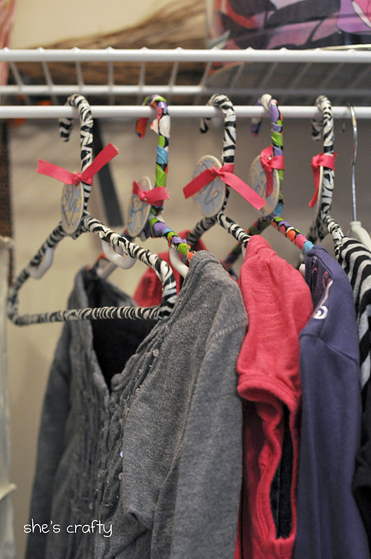 She's crafty: A tip- hangers