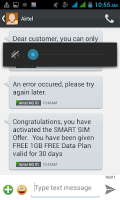 Airtel Free 1GB Data Offer For One Month