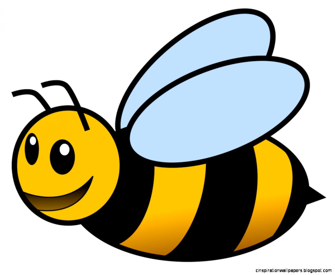 Happy Bee Clip Art