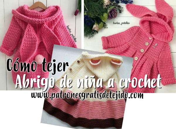 electo Prefacio Amedrentador Abrigo con orejitas | Crochet para Nenas | Tutorial