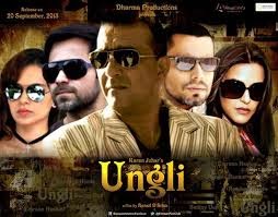 Complete cast and crew of Ungli (2014) bollywood hindi movie wiki, poster, Trailer, music list - Emraan Hashmi, Sanjay Dutt, Kangana Ranaut, Neha Dhupia 