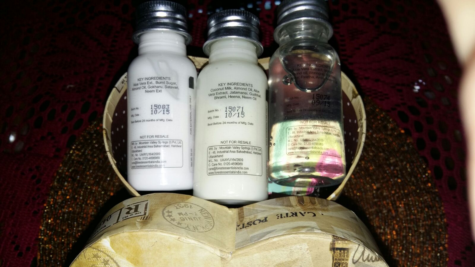 FOREST ESSENTIALS ALOE VERA & NEEM RANGE