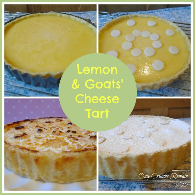 Only Crumbs Remain Lemon Tart with Goats' Cheese