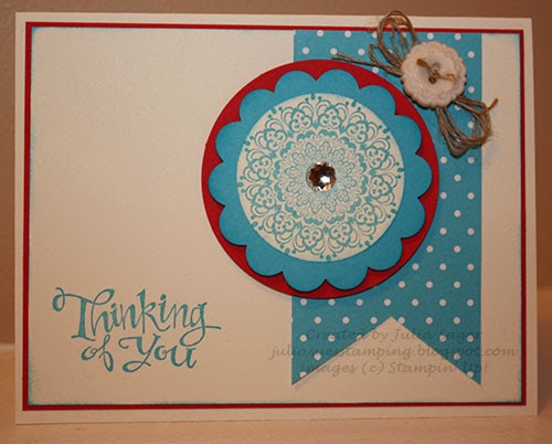 Julia Sue's Stamping Ways to Say Thinking of You