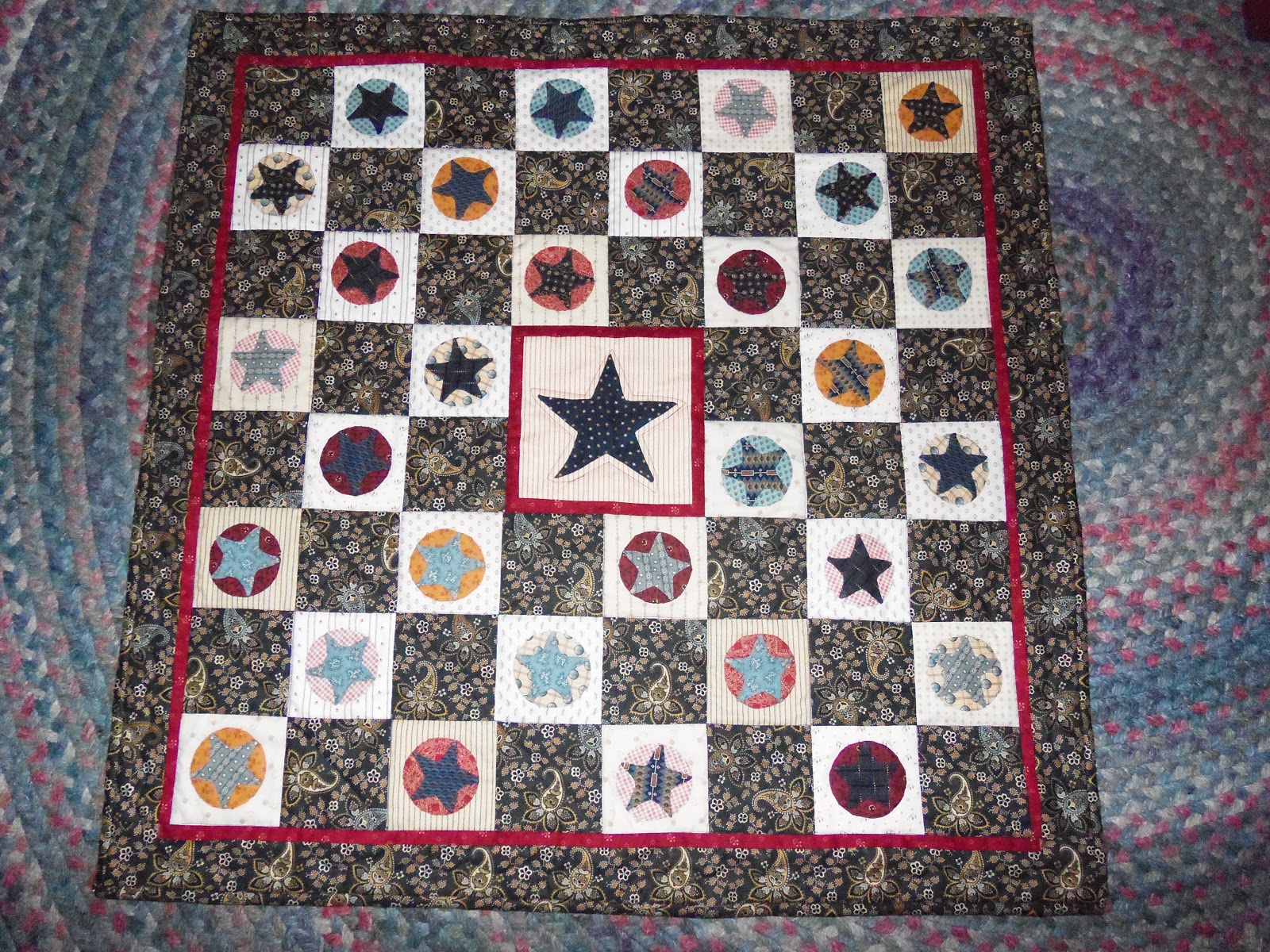 "My Life and Quilting" Yankee Doodle Quilt