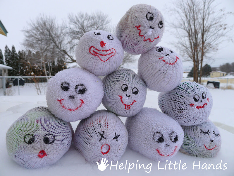 Sew Can Do: Tutorial Time: Make An Indoor Snowball Fight Set