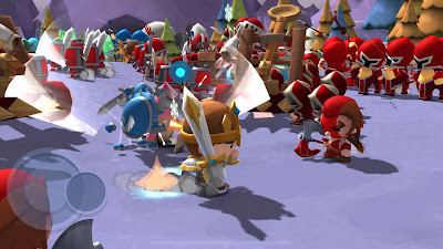 Mini Warriors Brawler Army Game Screenshot 10