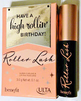 ULTA birthday 2016 gift BENEFIT Roller Lash mascara mini email coupon
