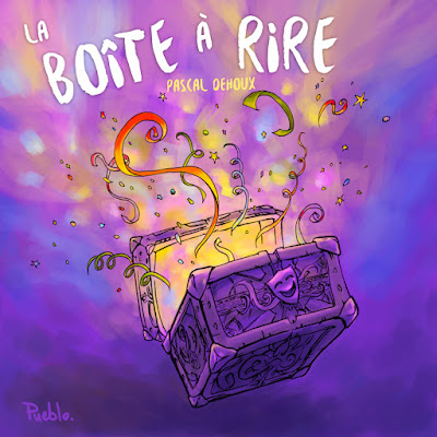 boite rire box illustration cotillon confettis le Pueblo