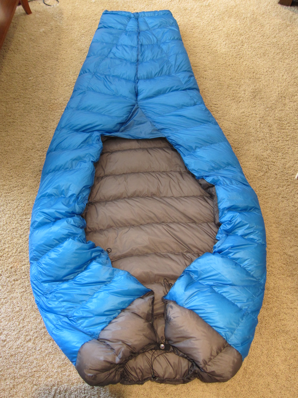 Sea to Summit Ultralight Custom Quilt with No Cold Spots!