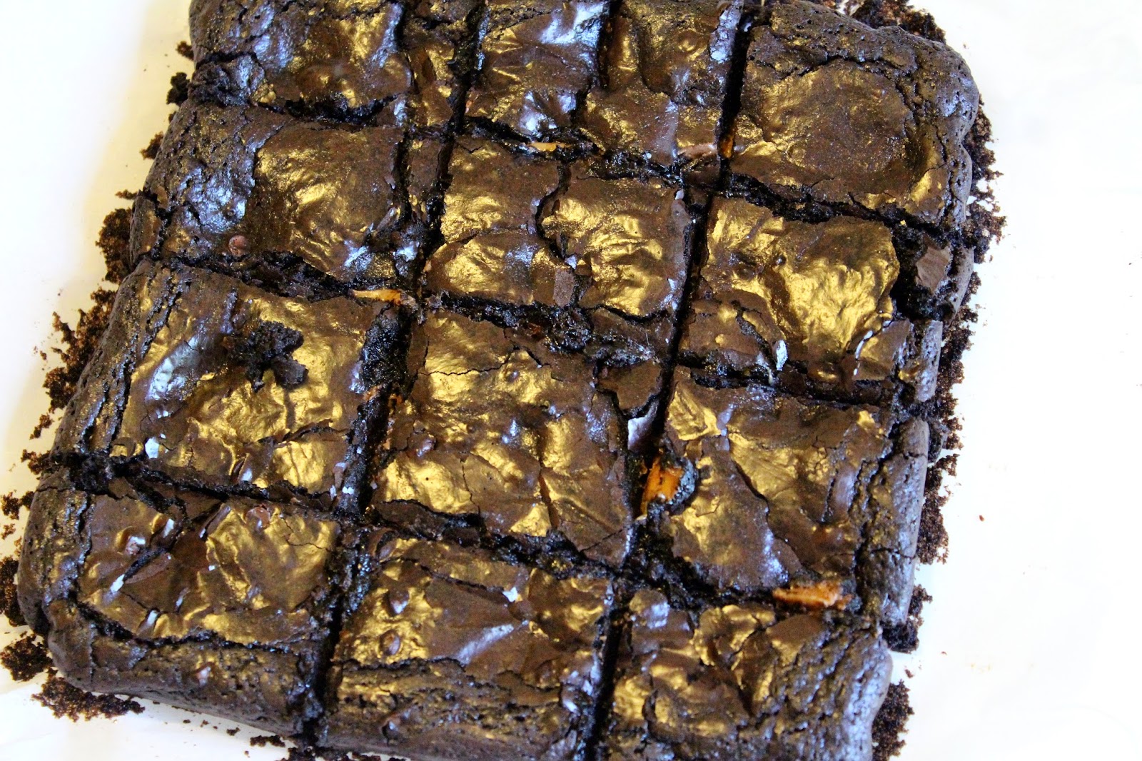 Blog as you Bake: The Best Brownies EVER - Brown Butter Dark Chocolate ...