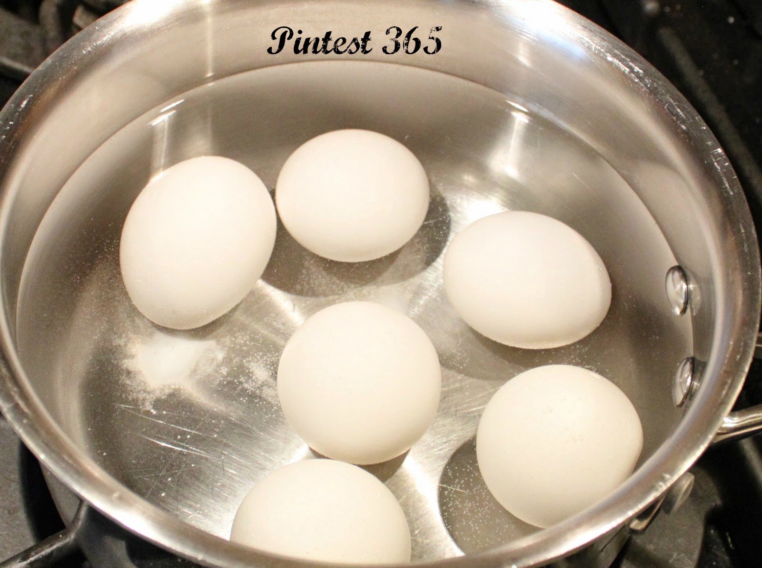 Pintest 365. Day 96 Perfect HardBoiled Eggs (success).